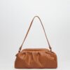 Dimi Textured Clutch Tabac | Leather Twist