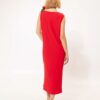 Sleeveless Midi Dress Red | We Are Design - Image 4