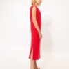Sleeveless Midi Dress Red | We Are Design - Image 2