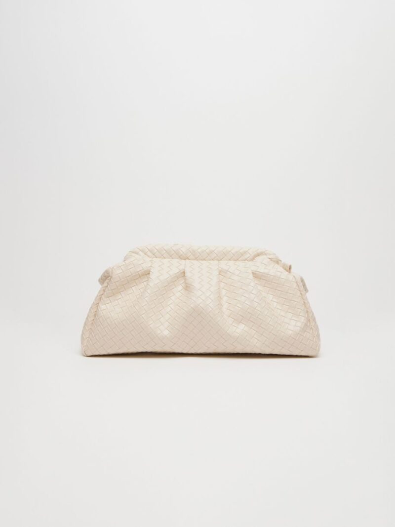 Dimi Textured Clutch Ecru | Leather Twist - Image 3