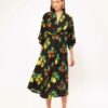 Wrap-Around Kaftan Dress Fruits | We Are Design