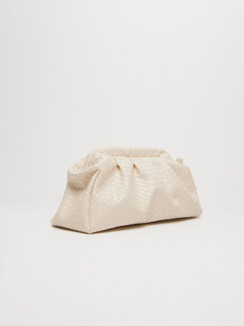 Dimi Textured Clutch Ecru | Leather Twist - Image 2