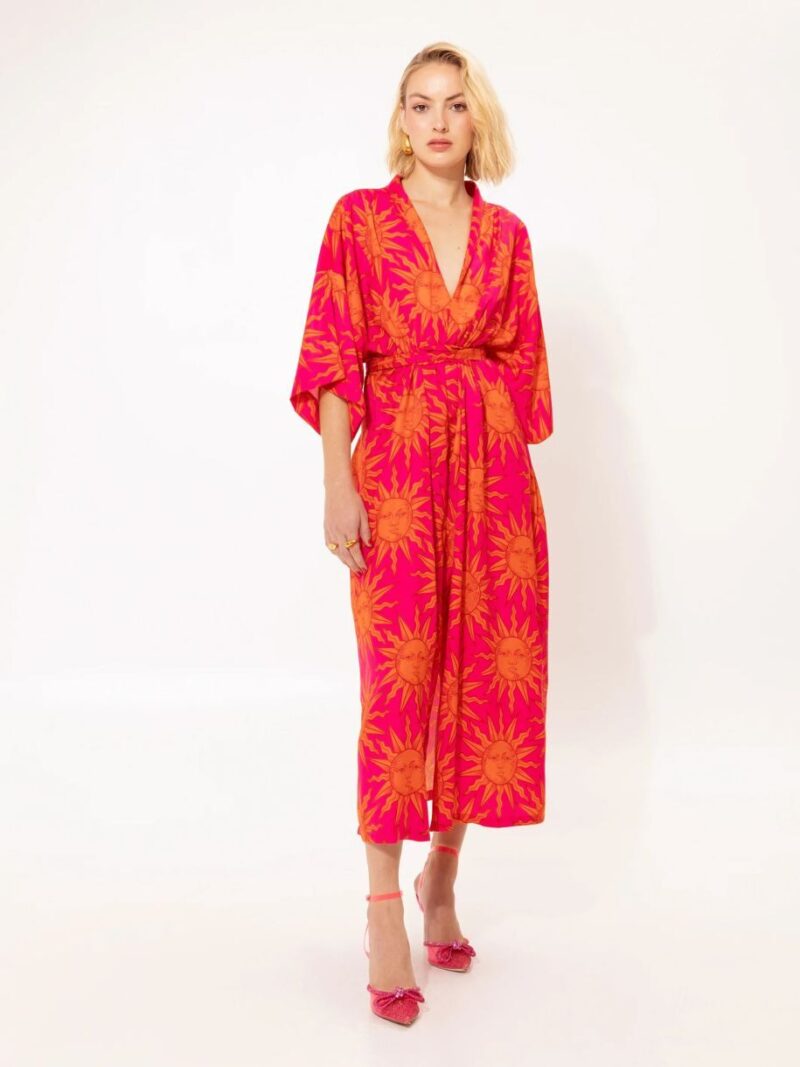 Wrap-Around Kaftan Dress Suns | We Are Design - Image 2