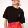 Oversized T-shirt Sun Black | We Are Design