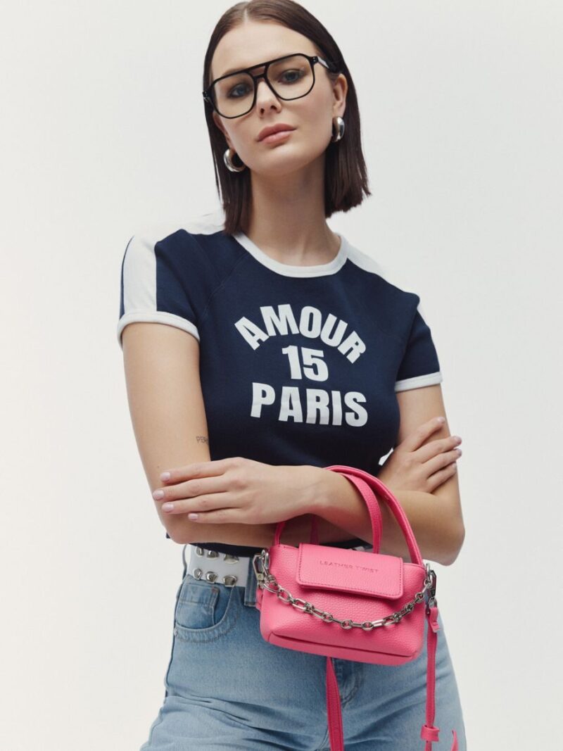 Misty Mini Crossbody Bag | Leather Twist