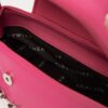 Misty Mini Crossbody Bag Pink | Leather Twist - Image 3