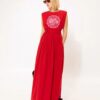 Sleeveless Cotton Dress Kentima Red | We Are Design