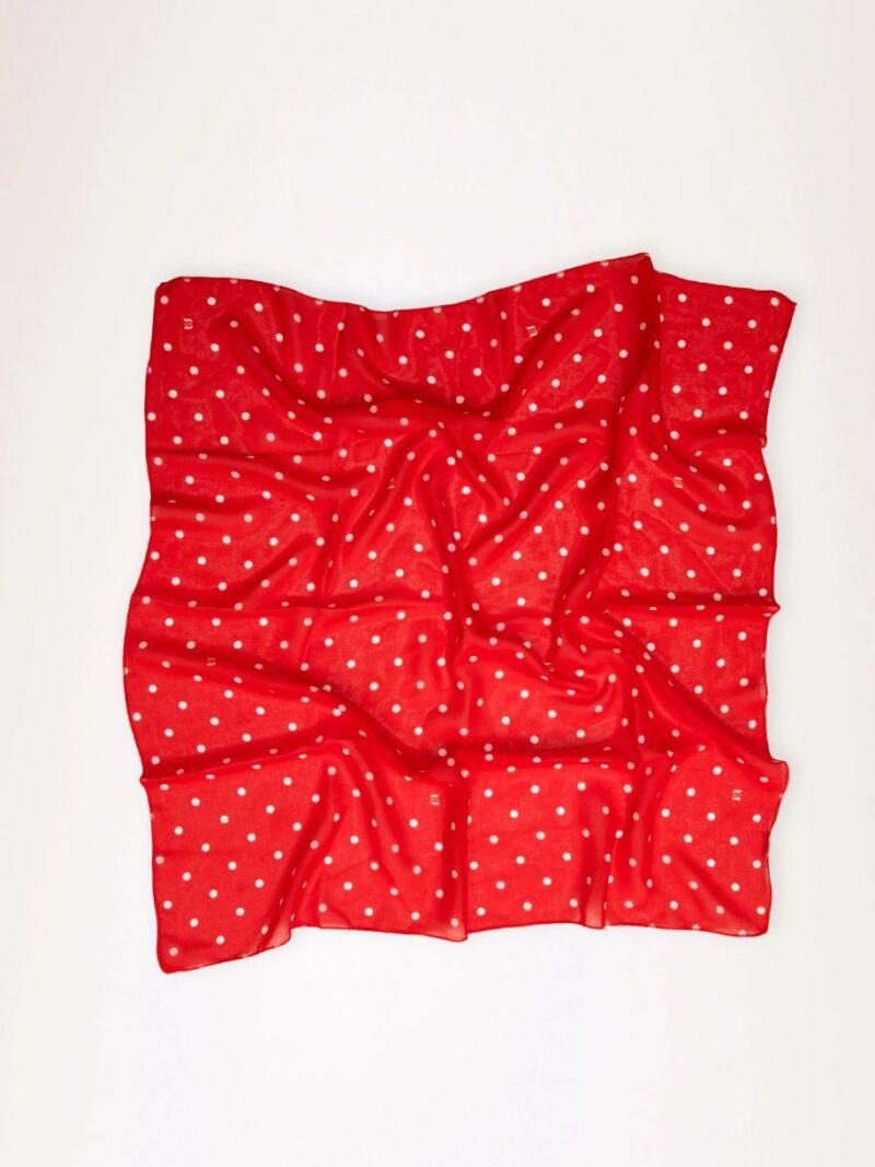 Chiffon Scarf Poua Red | We Are Design