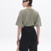 Irida Oversized T-Shirt Khaki | Sac & Co Jeans