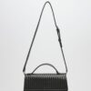 Jackie Crossbody Bag Black | Leather Twist - Image 3