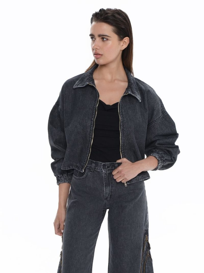 Madison Jacket | Stone Black | Sac & Co Jeans