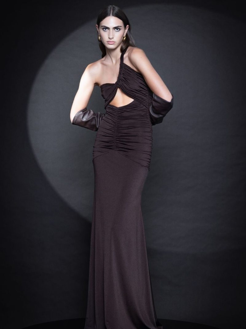 Salma Dress Brown | Forever Young The Label