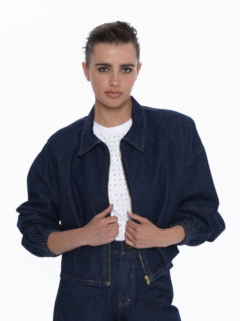 Madison Jacket | Ocean Blue | Sac & Co Jeans