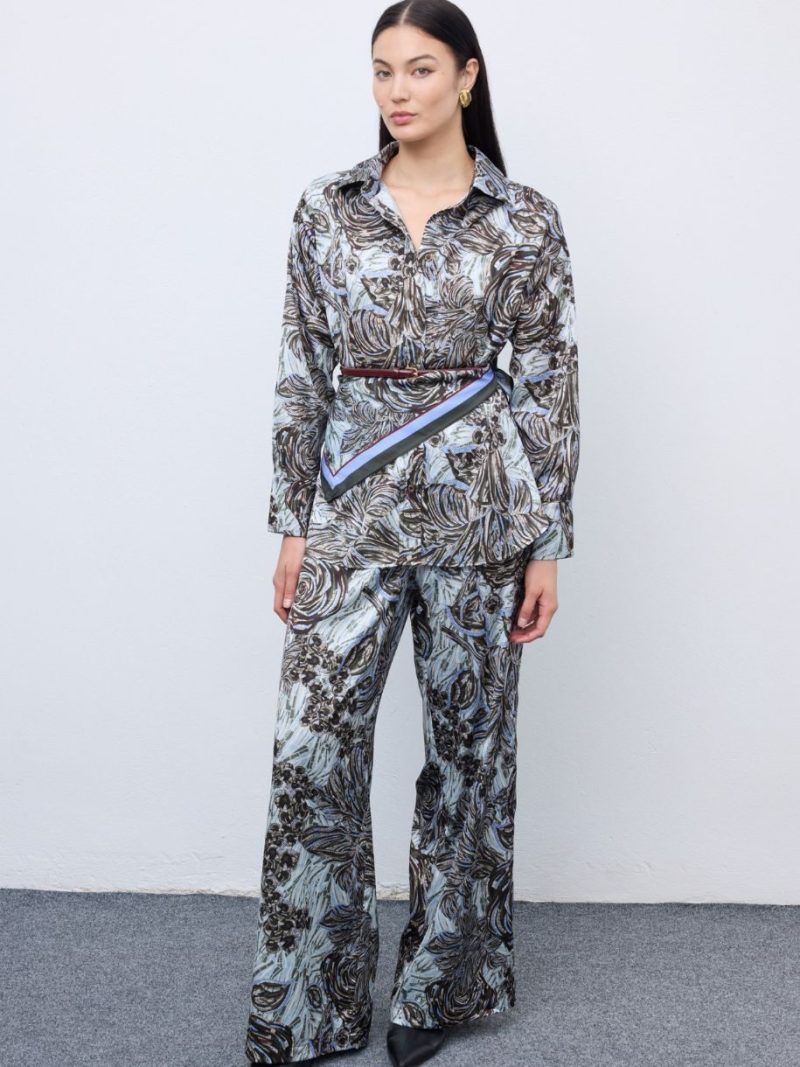 Mosaic Silver Anthesis Pyjama Set | Ciel Concept