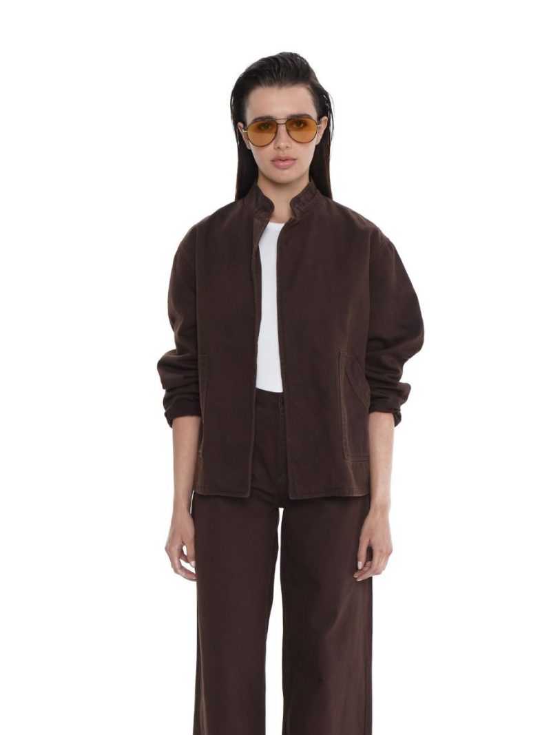 Bruke Jacket Mocha | Sac & Co Jeans