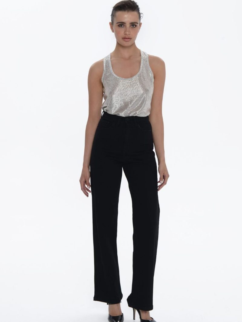 Arianna Campana Elastic Black Denim | Sac & Co Jeans