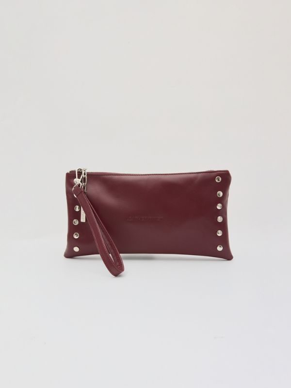 Patti Leather Handbag - Burgundy | Leather Twist