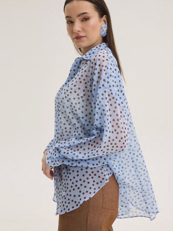 Oversized Shirt | Polka dot | Innocent
