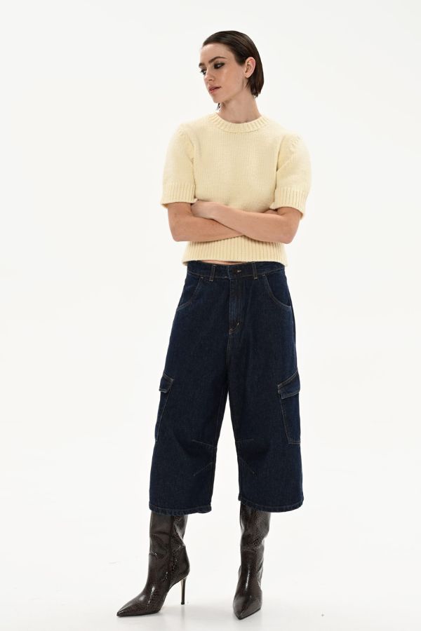 Mars Long Bermuda Ocean Blue | Sac & Co Jeans