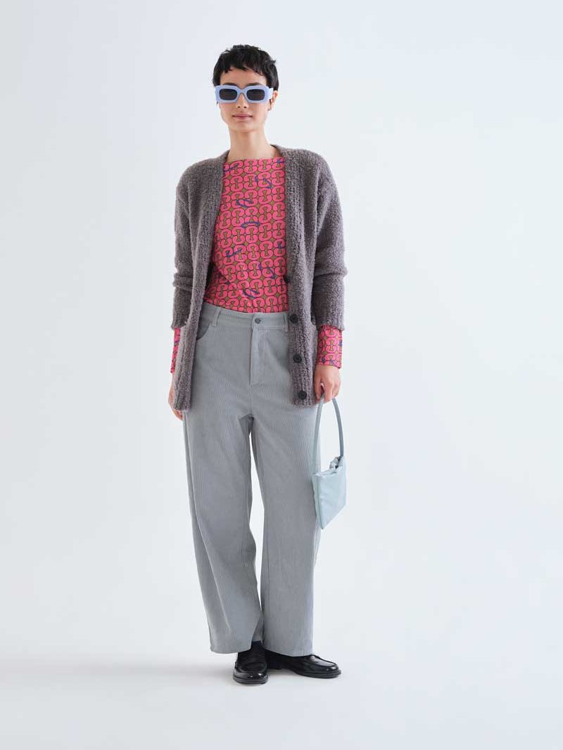 Light blue corduroy trousers | Compañía Fantástica