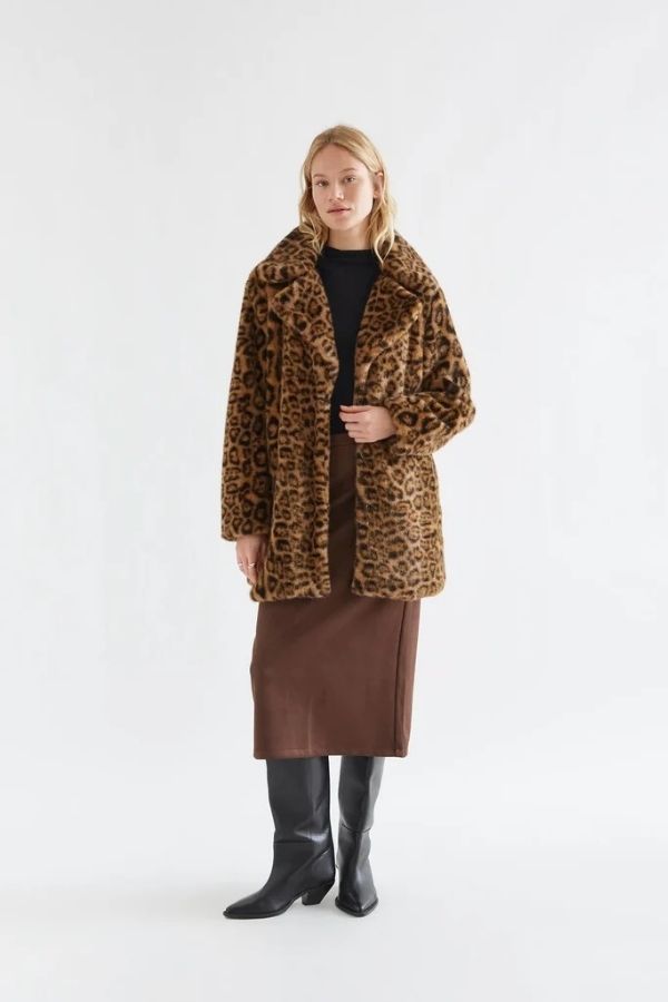 Animal print coat | Compania Fantastica